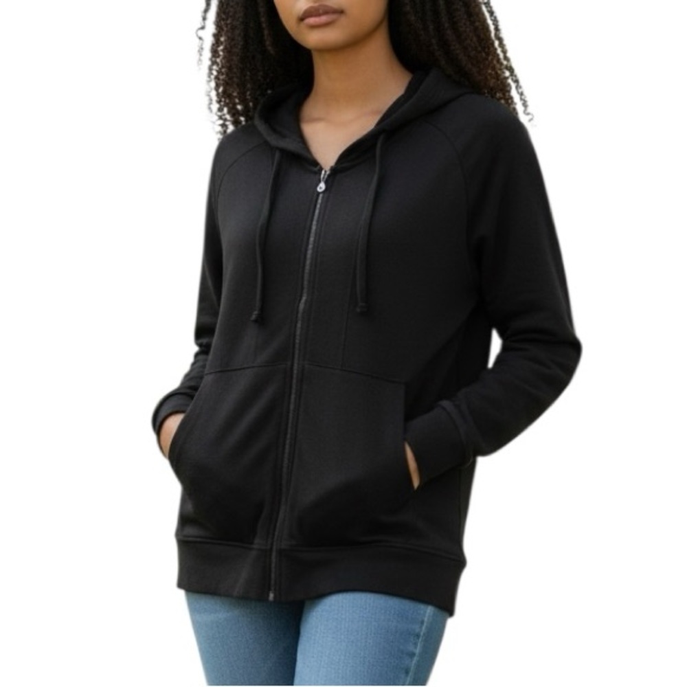 Beyond Yoga Bamboo Fleece Full‎ Zip Hoodie Jacket